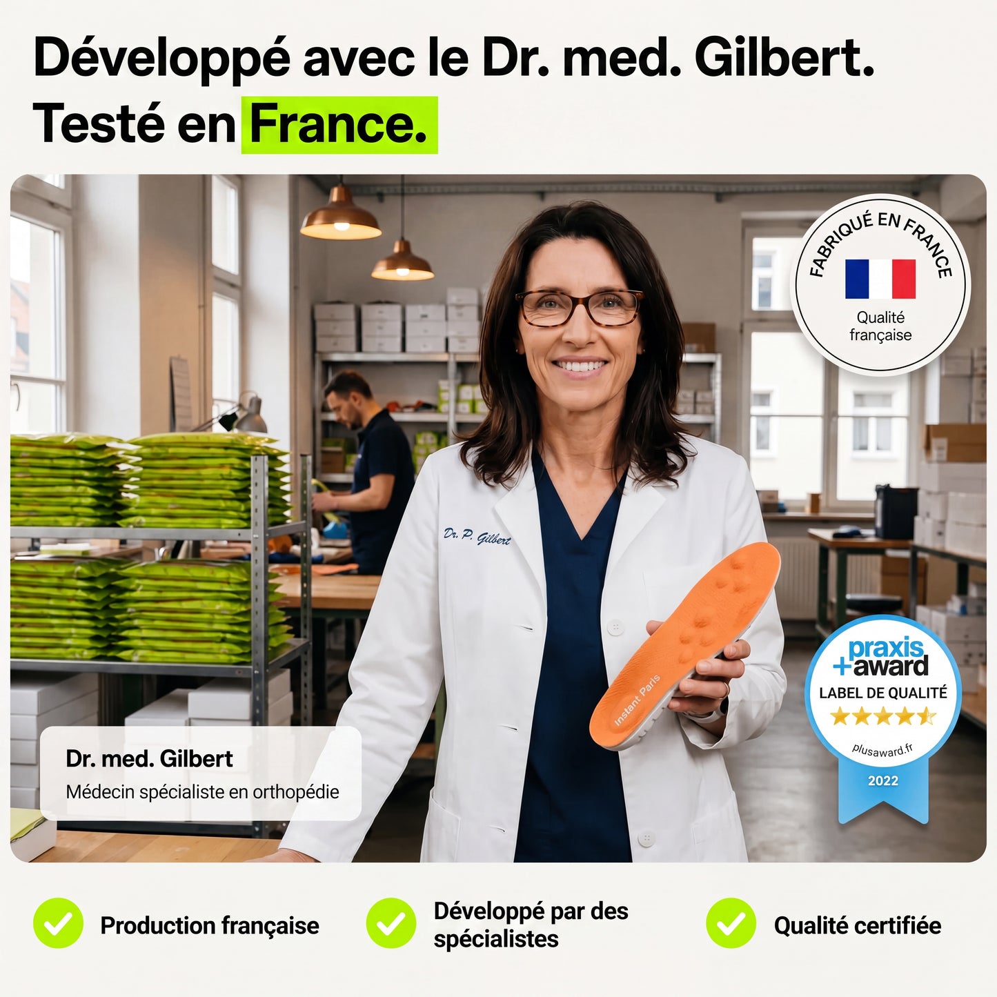 Instant Paris - Semelles de Soulagement