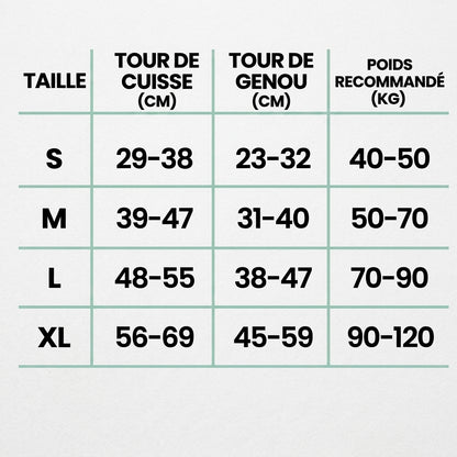 Genouillère Premium en Bambou